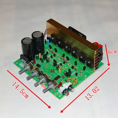 Audio Amplifier Board 2.1 Channel 300W High Power Subwoofer  AMP Dual AC18-24V Home Theater