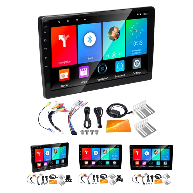 

2 Din Car Radio Android 10.1 10.1 Inch Press Screen Car MP5 Player Radio GPS Navigation Wifi Bluetooth For Car