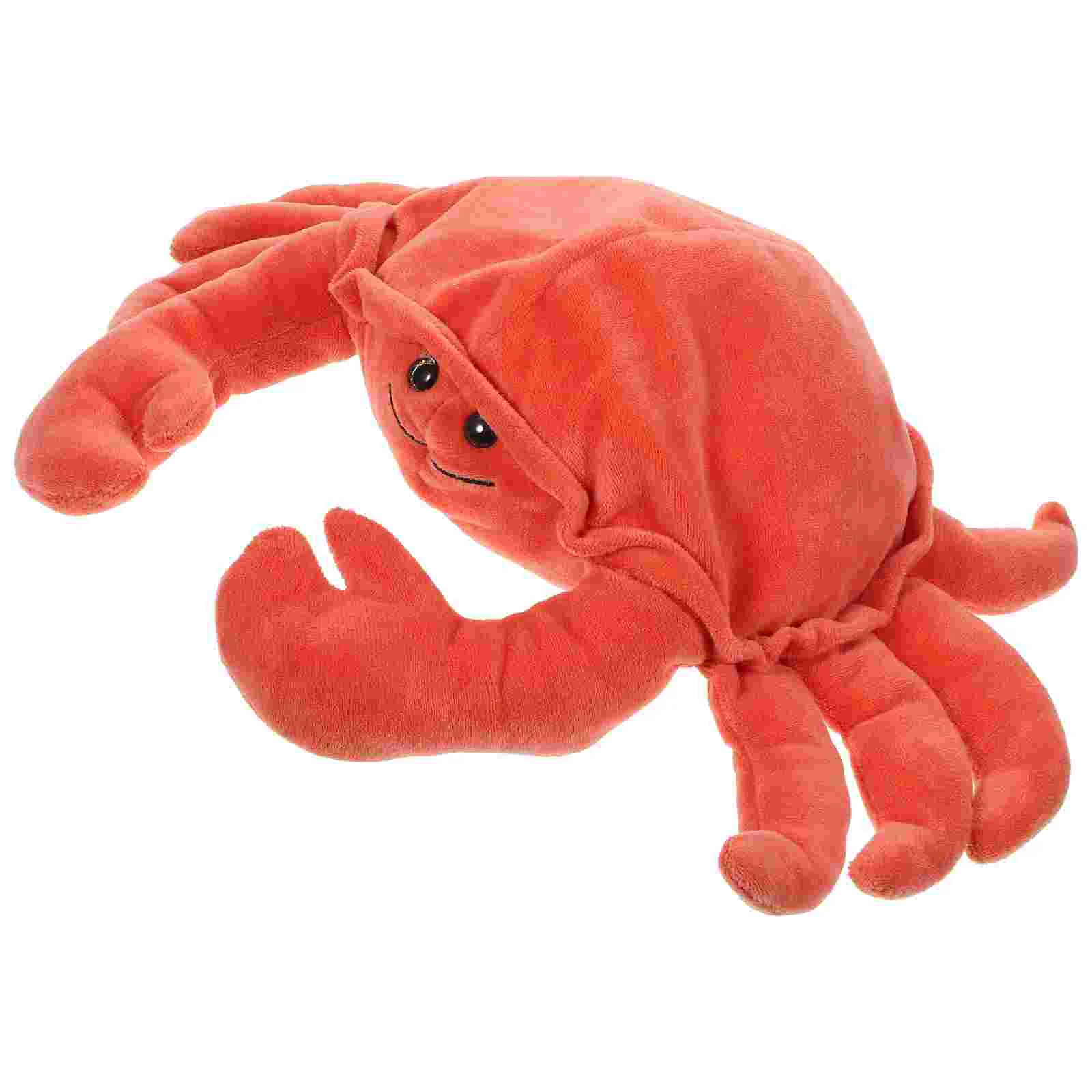 

Crab Hand Puppet Interactive Plush Crab Kids Role Play Toy Stuffed Hand Puppet Toy