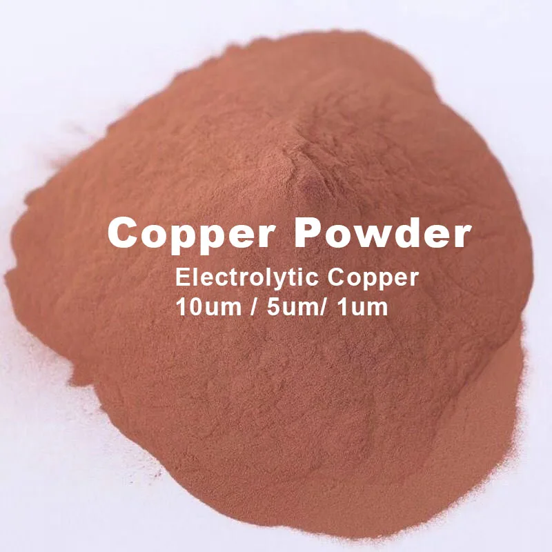 

99.99% Pure Electrolytic Copper Powder, Ultra Fine Copper, Cu 5N, 10um 5um 1um