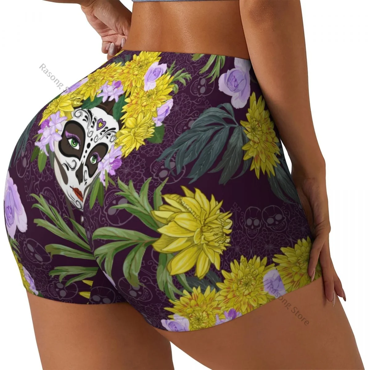 Спортивные шорты Calavera Catrina из полиэстера