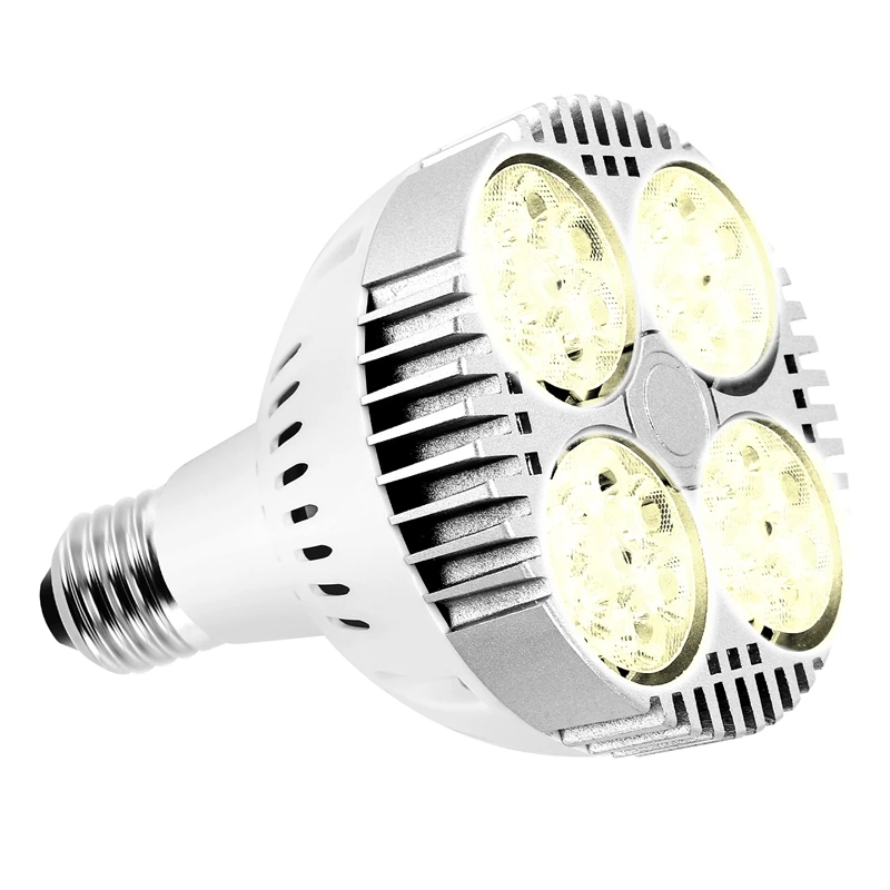 Bulb 35w Led Plant Grow Light Full Spectrum Warm White Light For Indoor Garden Greenhouse