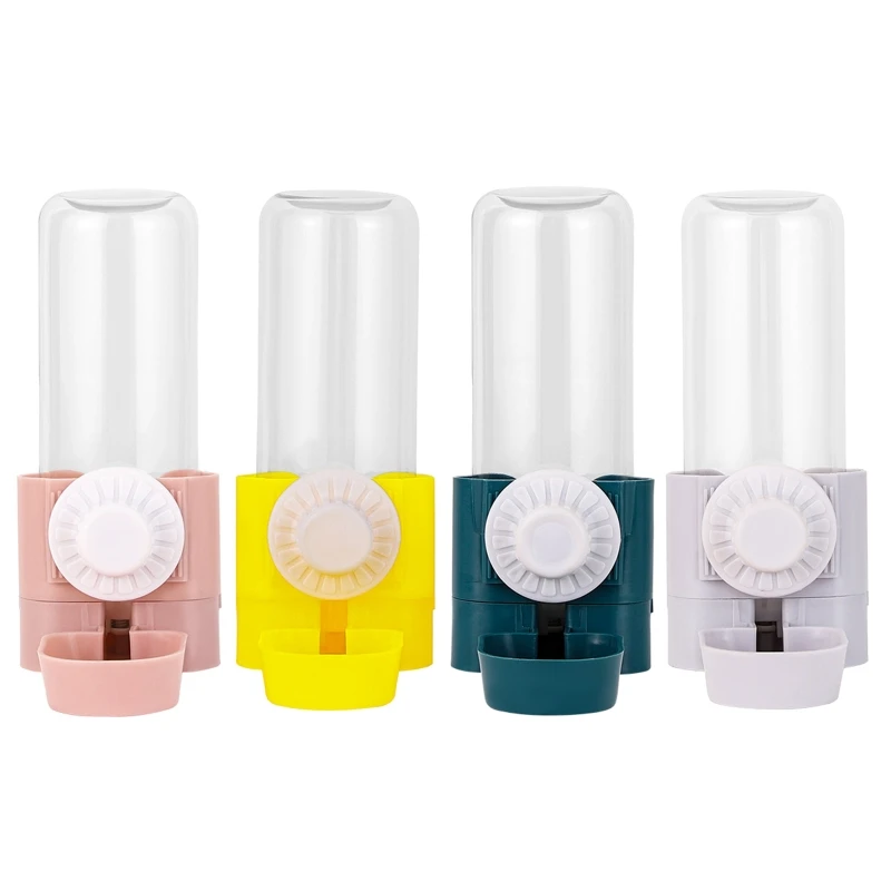 

Automatic Feeder Plastic Hanging Clear Bottle Water Dispenser for Small Dogs