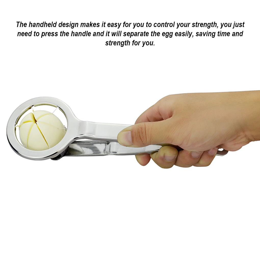 

Egg Slicers Mold Manual Slicing Egg Cutter Stainless Steel Egg Splitter Hex Kitchen Eggs Tools Egg Dividers Moulds