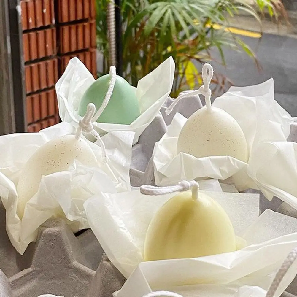 Новинка форма для ароматерапии в виде пасхального яйца восковые свечи ручной