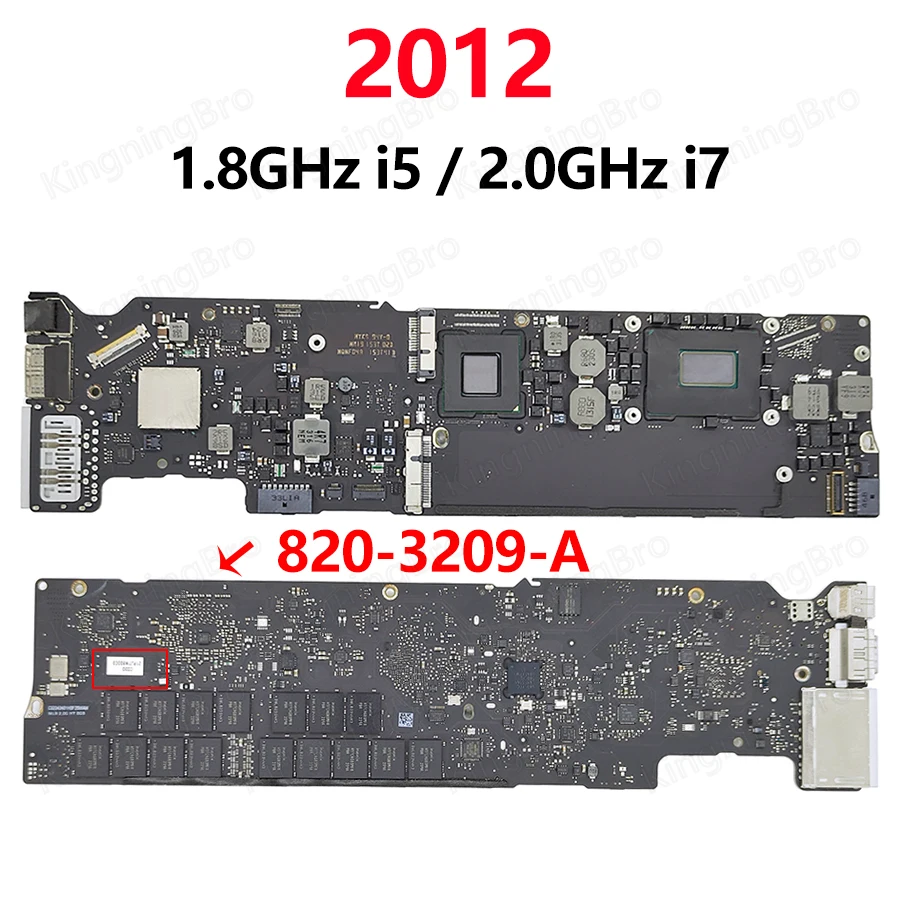 Оригинальная материнская плата A1466 для Macbook Air 13 &quot A1369 i5 i7 4 ГБ 8 2010 2011 2012 2013 2014 2015 2017