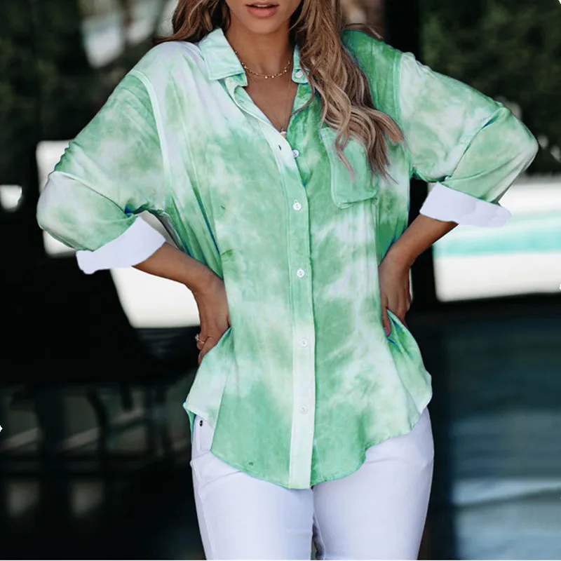 

Женская футболка с длинным рукавом, свободного покроя