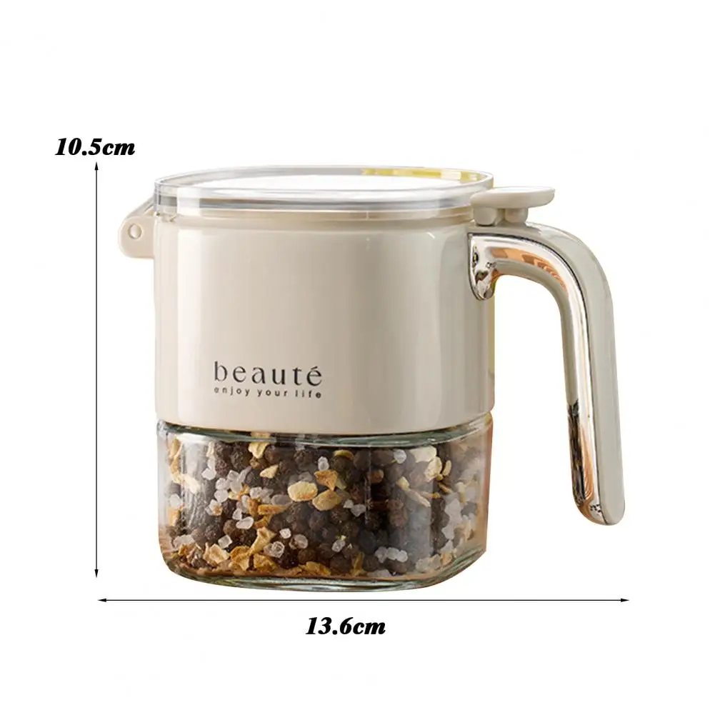 Герметичная Бутылка для специй стеклянный Герметичный Набор банок влагостойкий