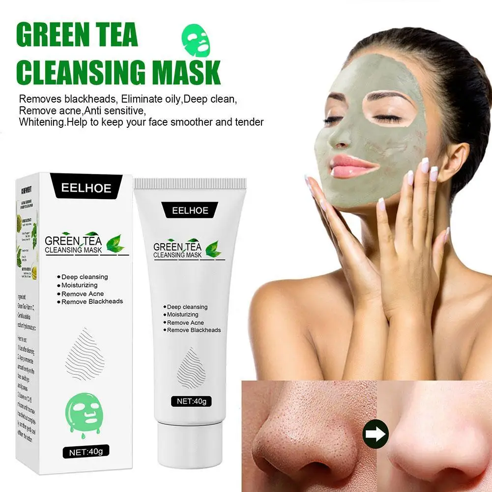 

Green Tea Water Refill Peel-Off Mask Remove Acne Blackheads Whitening Skin Anti-Wrinkle Pore Shrinking Serum Cream 2023