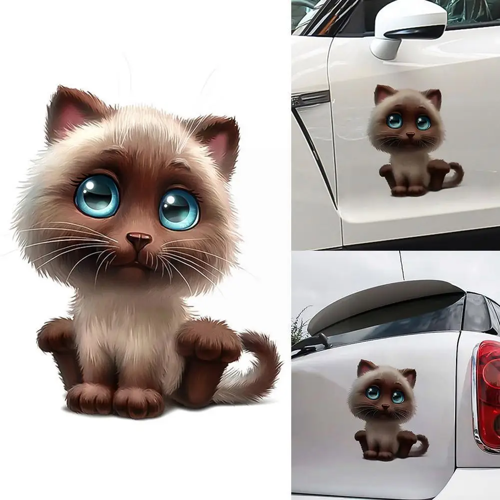 

Car Sticker Body Animal 3d Cartoon Lovely 15*18cm Stickers Widow Durable Exterior Vinyl Auto Car Styling Decals Accesso B9s3