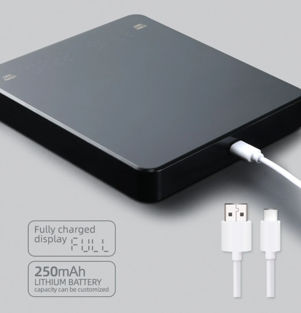 USB-весы для кофе 3 кг светодиодный дисплей цифровой таймер кухонные капельные