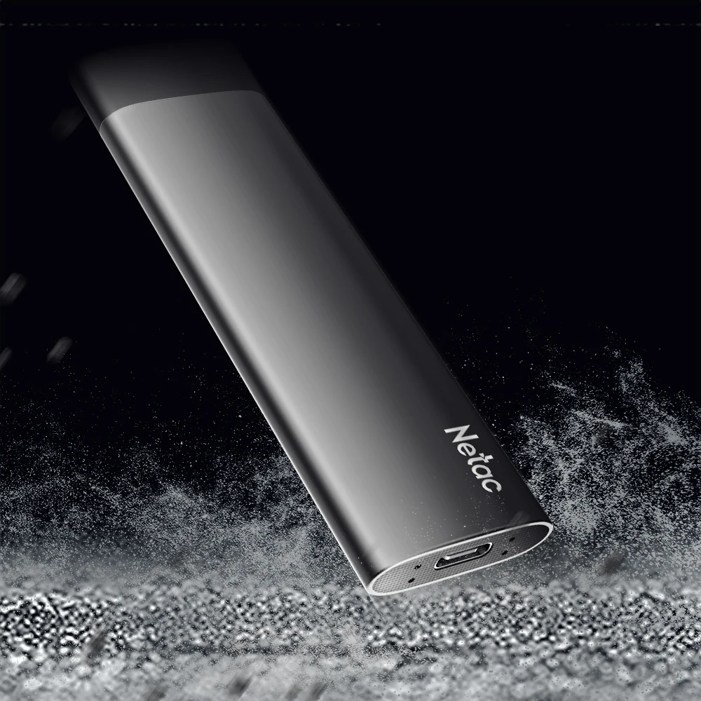 Портативный SSD-накопитель Netac на 2 ТБ внешний жесткий диск SSD 500 ГБ 250 внешние