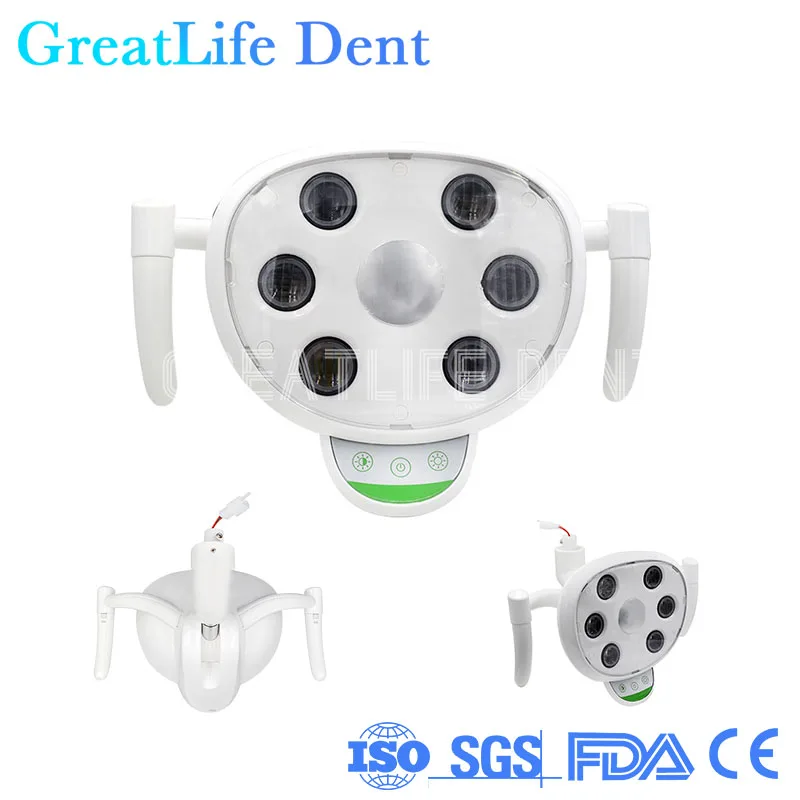 

GreatLife Dent 6 High Power Leds Oral Induction Light Dental Operation Teeth Whitening Oral Care Tools