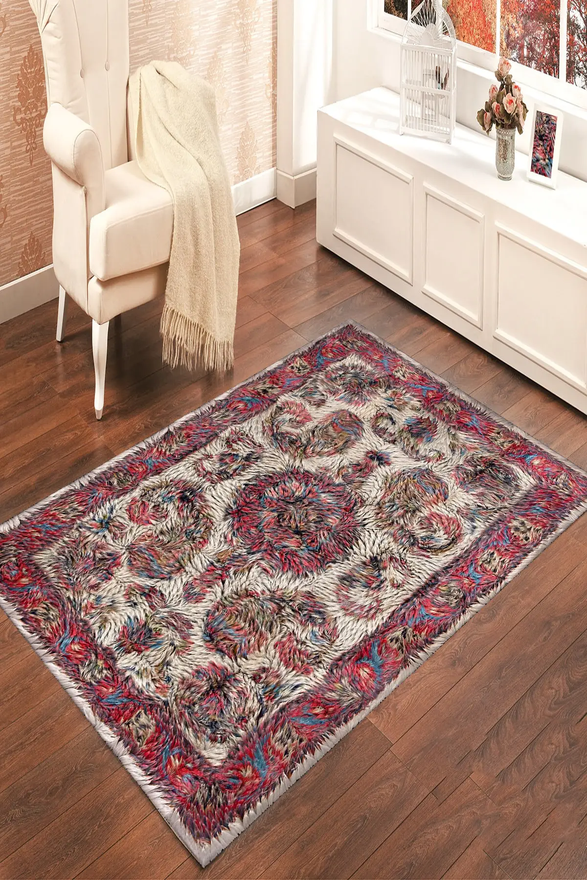 

Чехол для домашнего декора, коврики, реалистичный этнический ковер, ковер с цифровой печатью