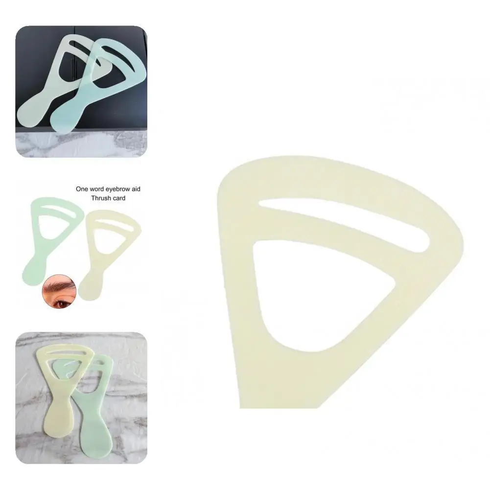 

2Pcs Eyebrow Shaping Stencils Universal Professional Eyebrow Stencils Ergonomic Convenient Eyebrow Shaping Kit
