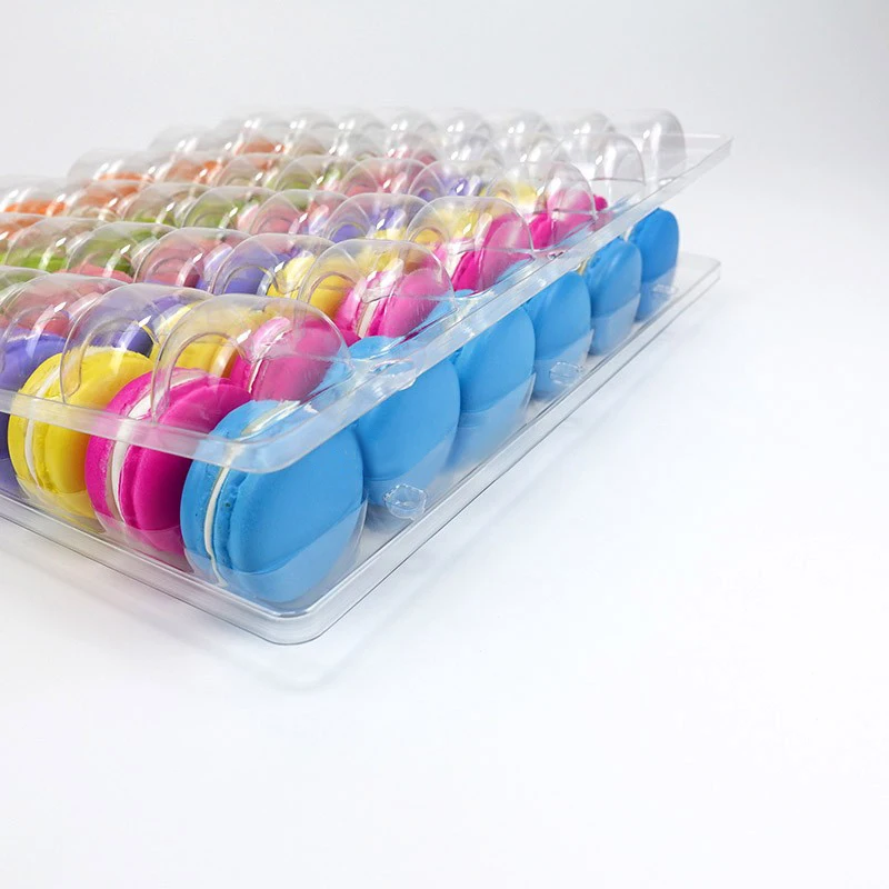 Transhome подставка для кексов коробка макарон с 48 отверстиями Упаковочная