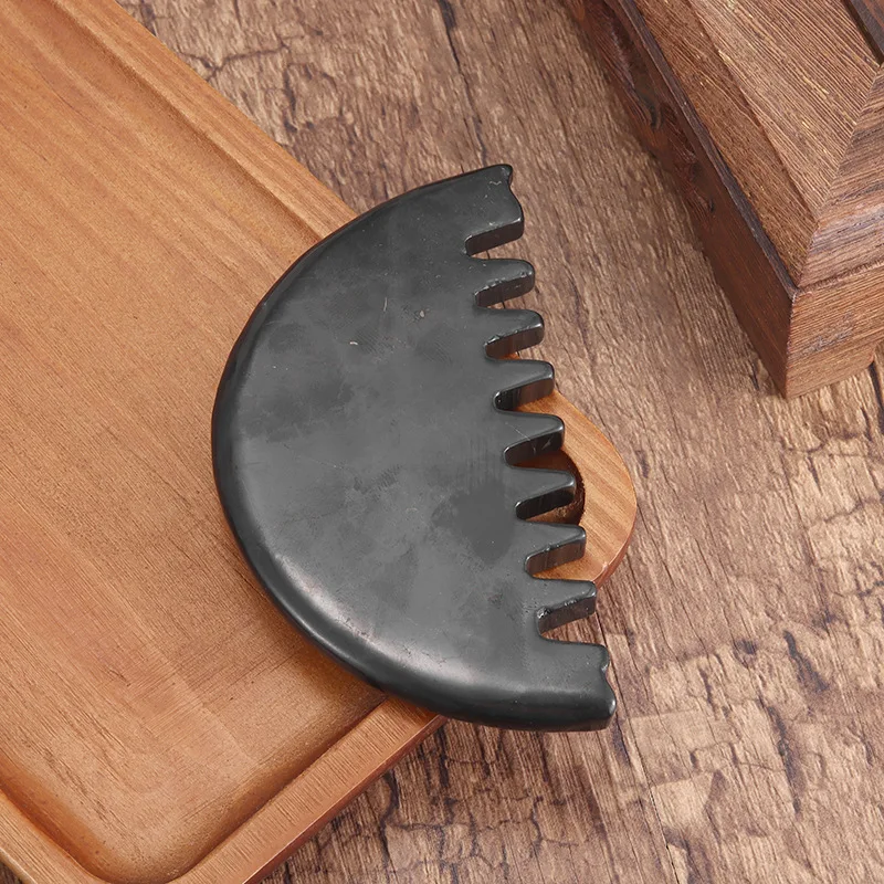 CHENYISHI 50%-70% углеродная Массажная гребень Shungite кристальная расческа