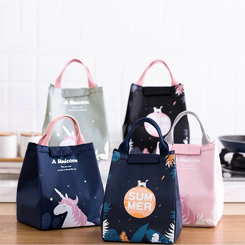 

Portable lunch box bag, portable office worker with a lunch bag, large-capacity thermal insulation thickened waterproof meal bag