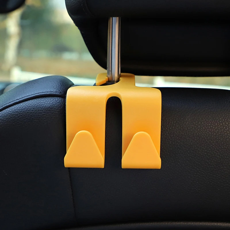 

Car Seat Back Headrest Hook Portable Storage Rack Multi-Purpose Vehicle Seat Back Hidden Decorative Hook Cute Car Accessories