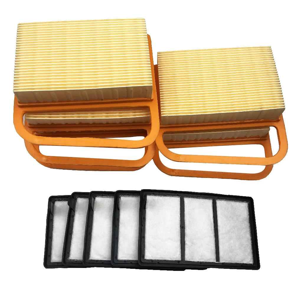 

Pack of 5 Garden Chainsaw Air Filter Gardening Tool Power Saw Engine Intake Filters Chainsaws Supplies Spare Parts