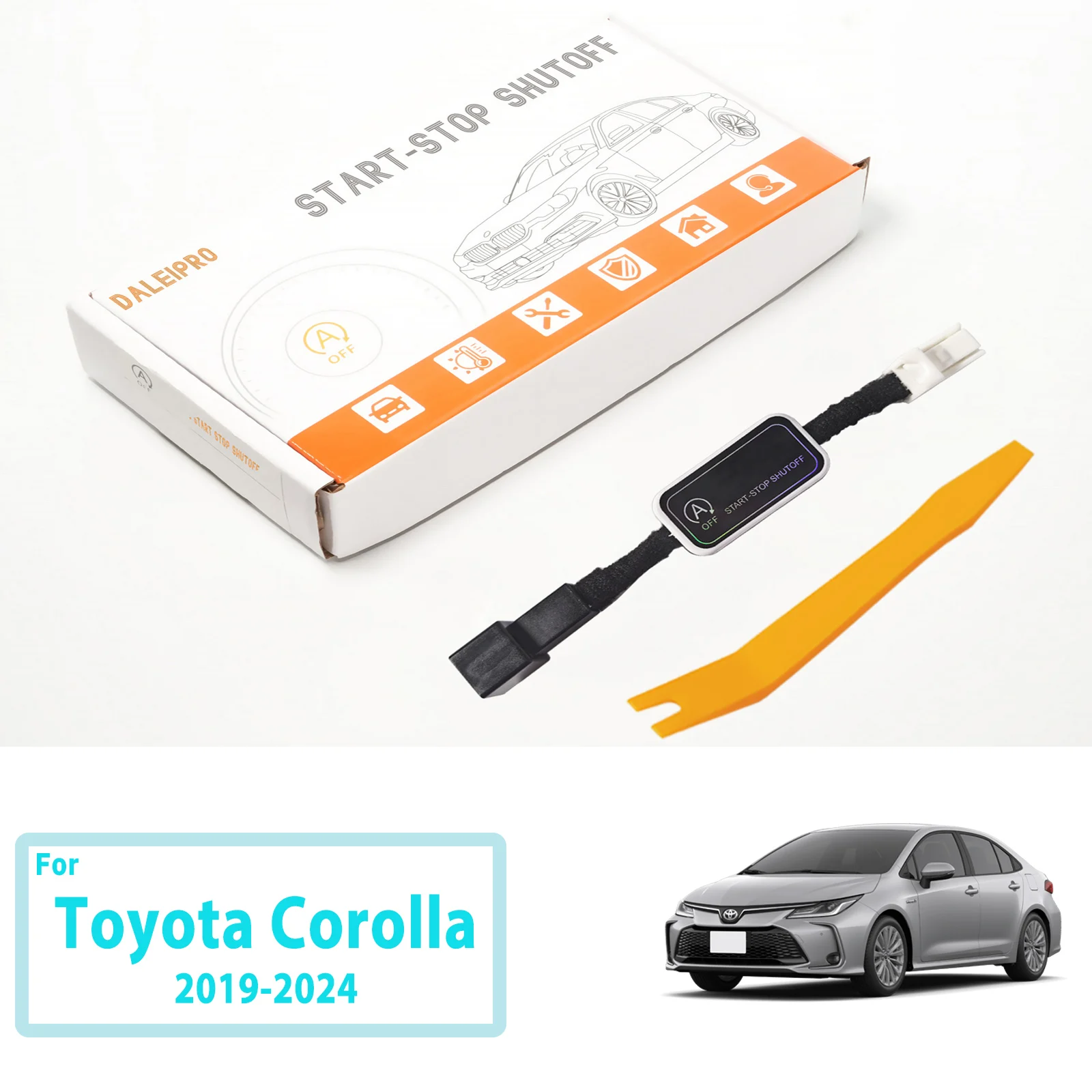 

Для Toyota Corolla 2019 2020 2021-2023 2024 Автоматический стоп-запуск двигателя Модуль памяти Cancel Автомобильный автоматический переключатель запуска и остановки