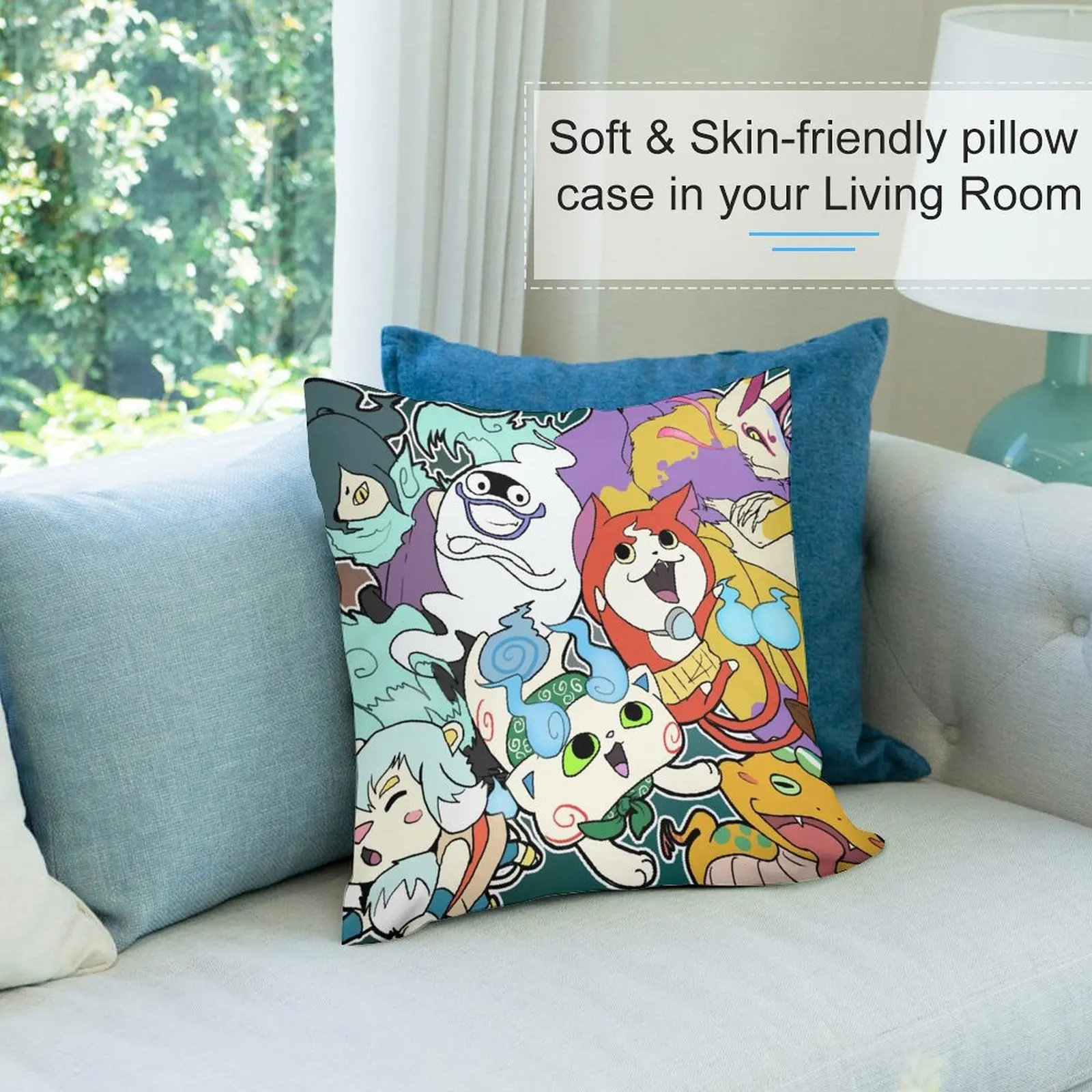 Yo Yo-kai Watch Декоративная подушка Аниме Рождественские наволочки наволочка Подушка