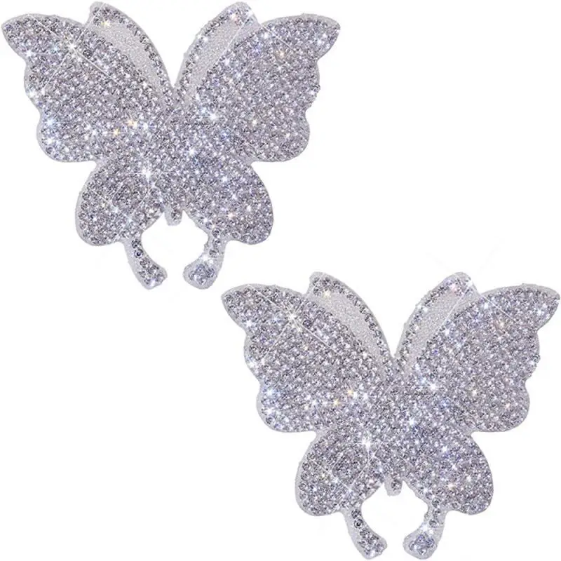 

Car Body Sticker Diamond-encrusted Butterfly Cute Universal Durable Car Accessories Car Stickers