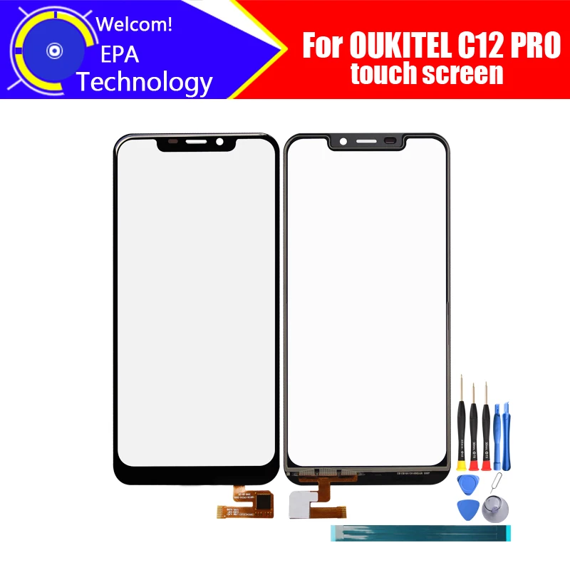 Стекло для сенсорного экрана OUKITEL C12 PRO 6 18 дюйма 100% гарантия оригинальная