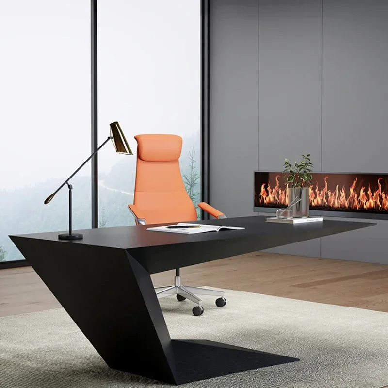 Большой домашний офис компьютерные столы стоячий органайзер для ноутбука черный