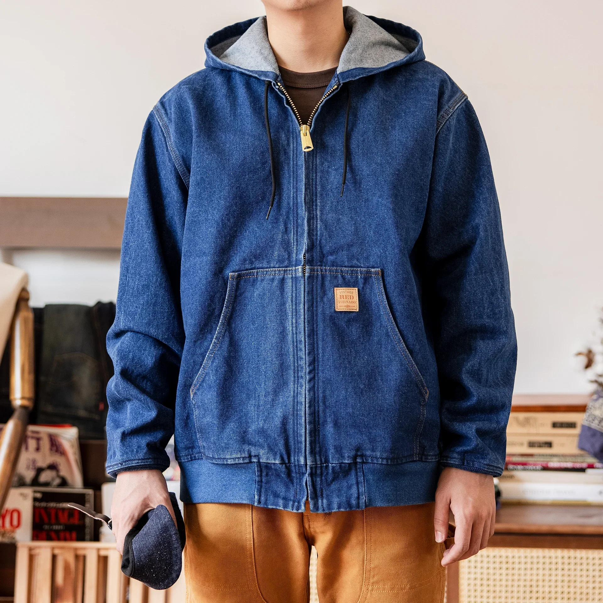 Женская джинсовая куртка из высококачественного хлопка Повседневная стильная