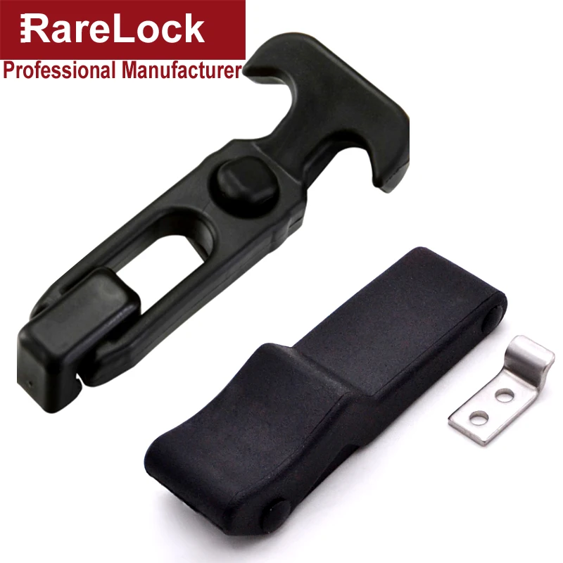 

2pcs Cabinet Hasp Rubber for Industrial Electronical Cabinet Air Box Buckle Rarelock LK1009 g1