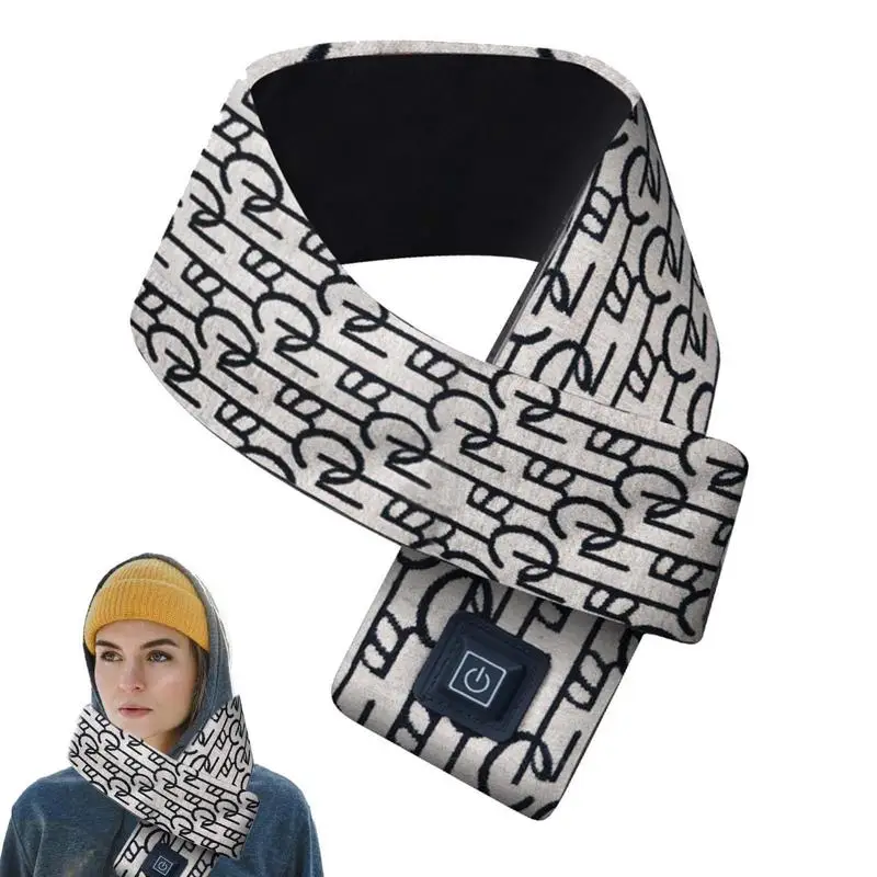 

Heated Scarf Rechargeable Rechargeable Neck Warmer With Power Bank Rechargeable Heated Neck Warmer Cordless Thermal Neck Brace 3