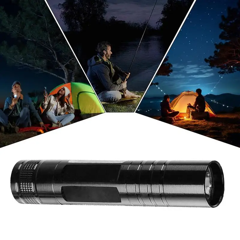 Яркий ручной мини-вспышка уличный светодиодный фонарик из алюминиевого сплава с