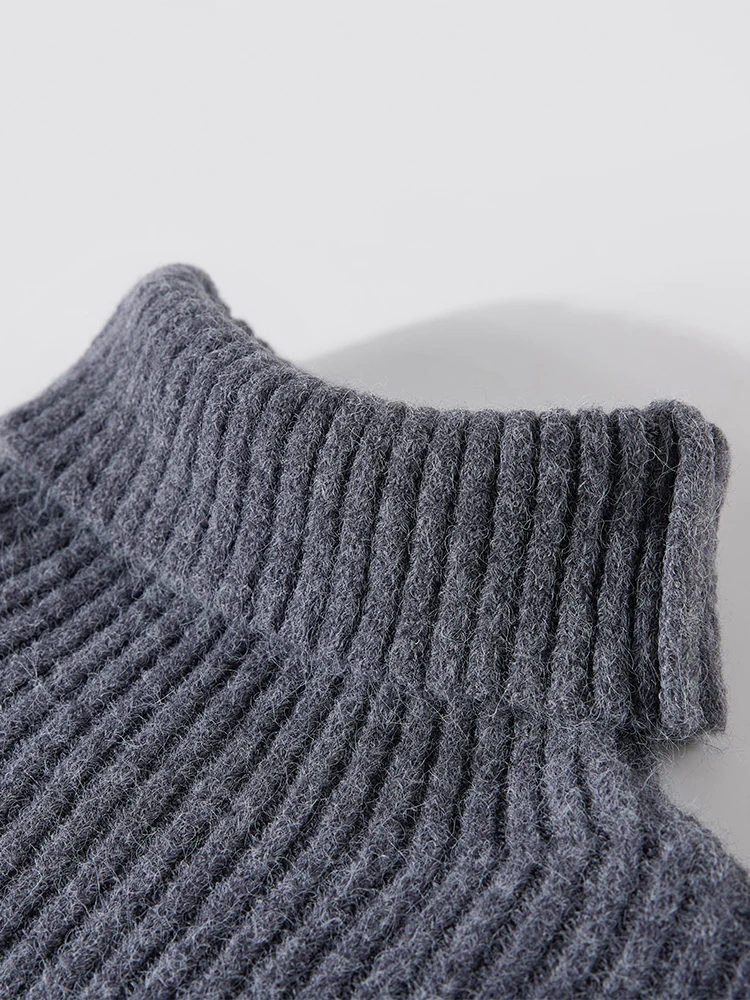 Those Things Гардероб Мягкий клейкий свитер с высоким воротником Женский