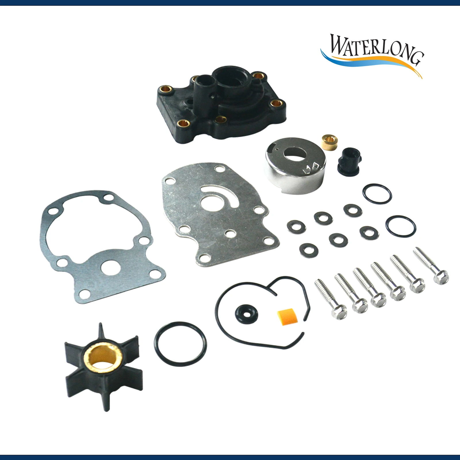 Комплект для ремонта водяного насоса WATERLONG 393630 заменяет крыльчатку Johnson/evinгруб