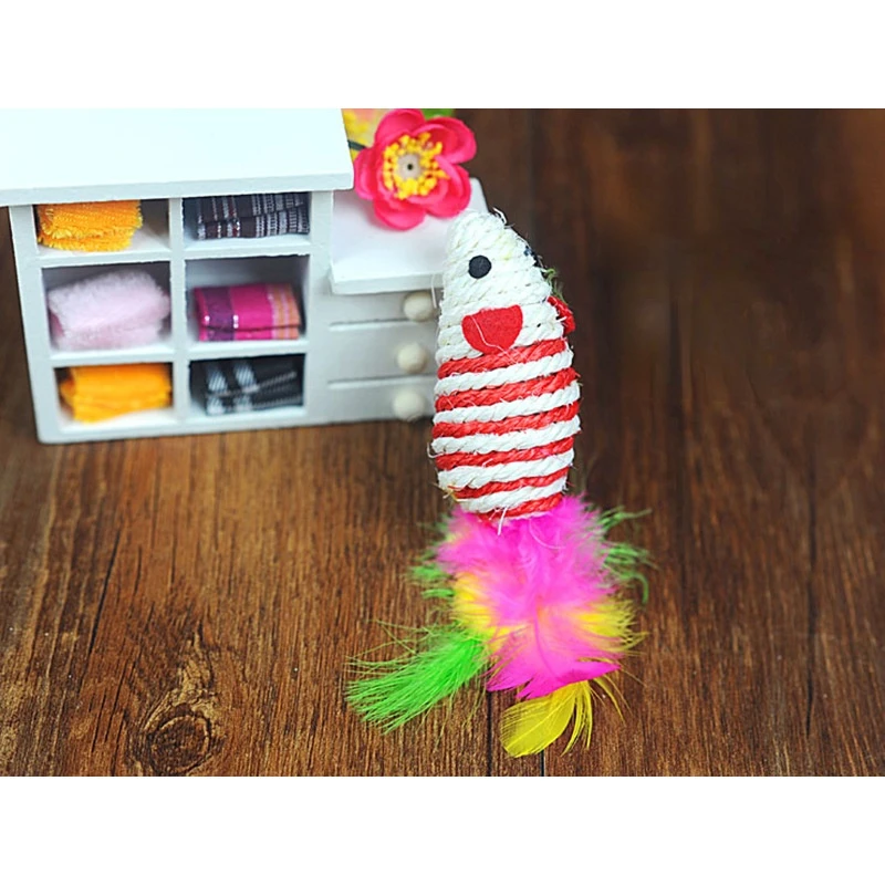 

Pet Toy Catnip Mice Cats Toys Fun Plush Mouse Cat Toy For Kitten