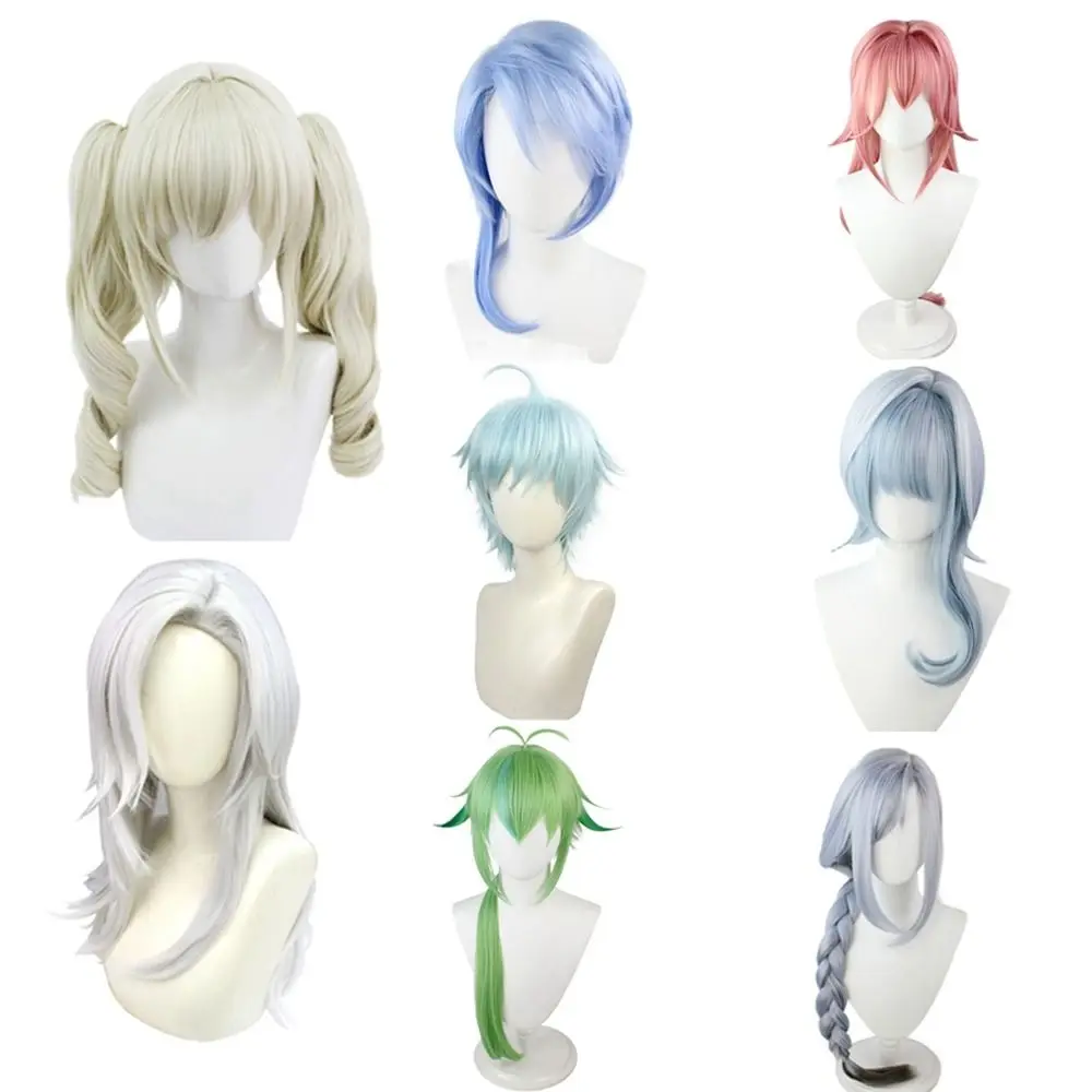 

Pyrofilament Anime Cosplay Wigs Simulated Styling tools Cute Long Hair for Women Men