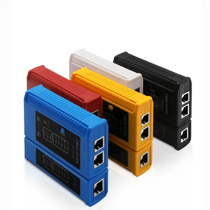 

Network Cable Tester Telephone Cable Checker Wire Line Finder Multifunction Industrial Control Elements for RJ45 RJ11