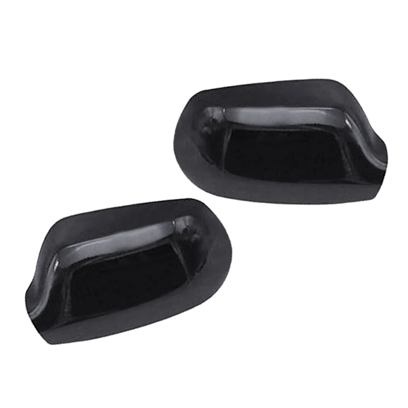 

1 Pair Car Rearview Left & Right Door Side Mirror Cover Cap Molding Black Plastic Fit for Mazda 3 2004 2005 2006 2007 2008 2009