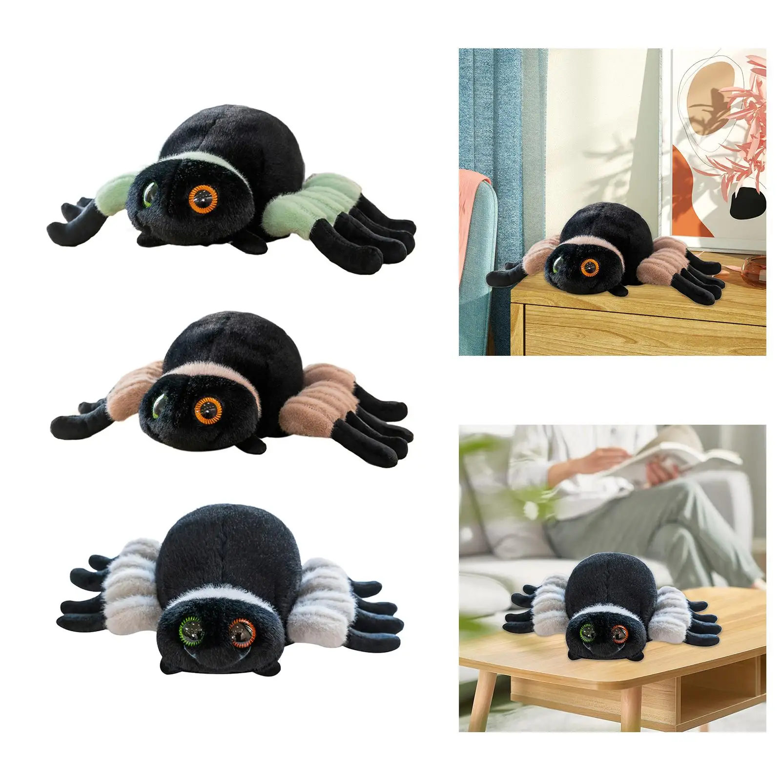 Мягкая игрушка в виде животного украшение для комнаты забавная удобная