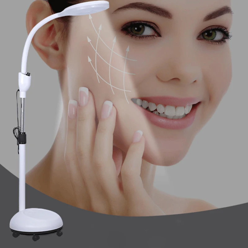 

AC110-240V Dimming LED Medical Floor Lamp 8X Magnifying Glass Cold Light Operation Shadowless Lamp For Beauty Salon Nail Tattoo