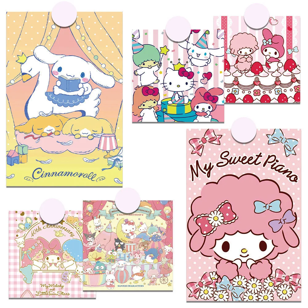 10/50/100pcs Cartoon Kawaii Sticker for Planner Album Scrapbooking Stationery Waterproof Decals for Laptop Suitcase Kid's Gift