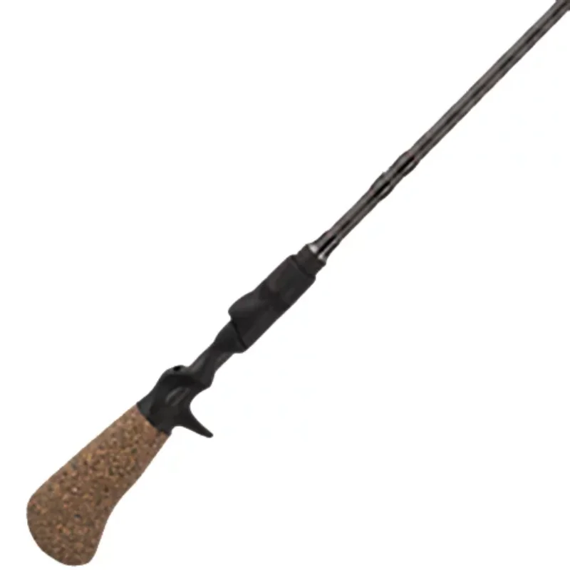 

OUZEY 6’ Lightning Rod Casting Rod, One Piece Casting RodSuitable For Rivers Lakes Streams
