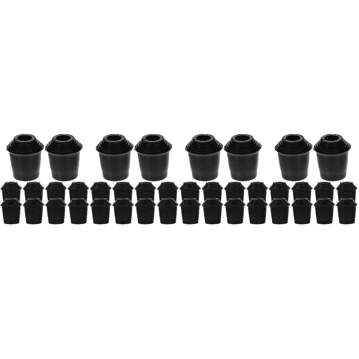 

40 pcs Non-slip Practical Easy Installation Non-slip Sleeve Drum Support Sleeve Drum Support Pad for Drum Protection