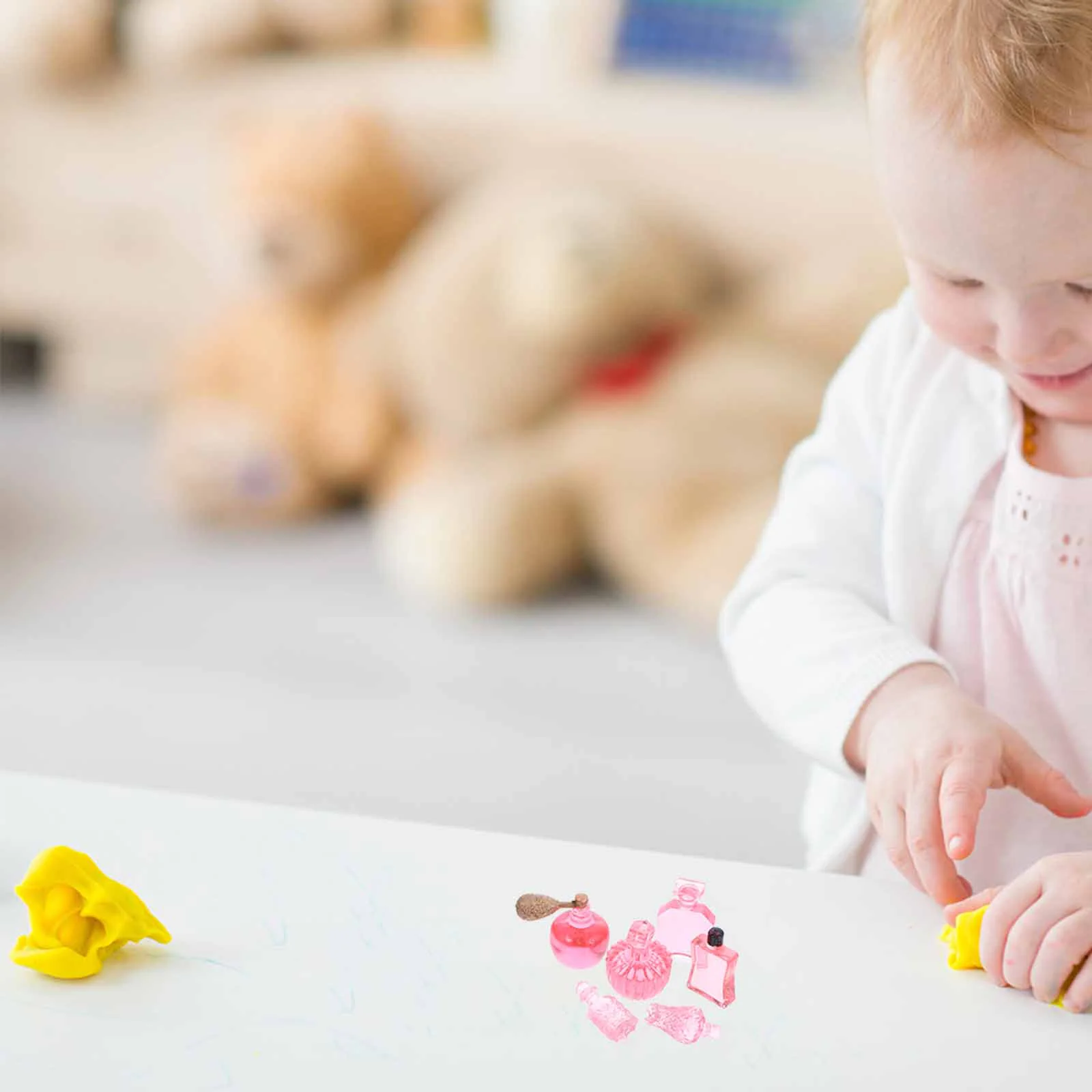 Мини-парфюмерные украшения кукольный домик смоляные подвески пейзажный декор