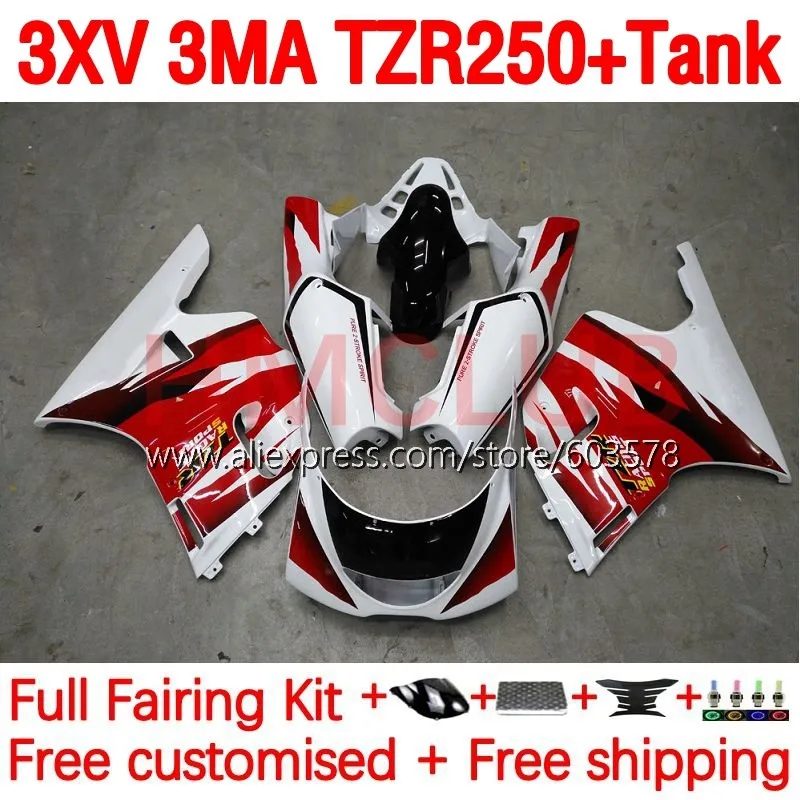 

+Tank For YAMAHA 3XV 3MA TZR250 TZR-250 red glossy TZR 250 RR 92 93 94 95 96 97 1992 1993 1994 1995 1996 1997 Fairing 203No.11