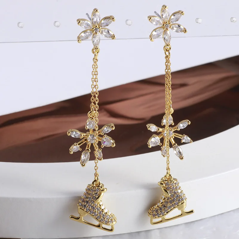 Ювелирные изделия высшего качества 1:1 серьги Roller Ss медные украшения женские для