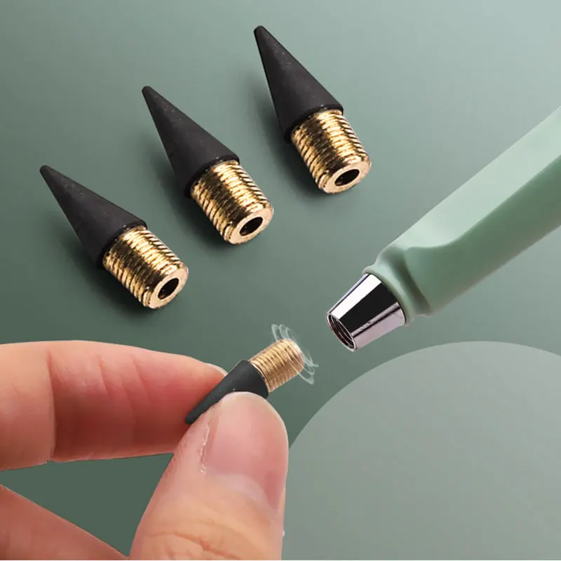 7PCS/set eternal pencil and refill art drawing sketch pen kawaii inkless magic school supplies kids stationery gifts | Канцтовары для