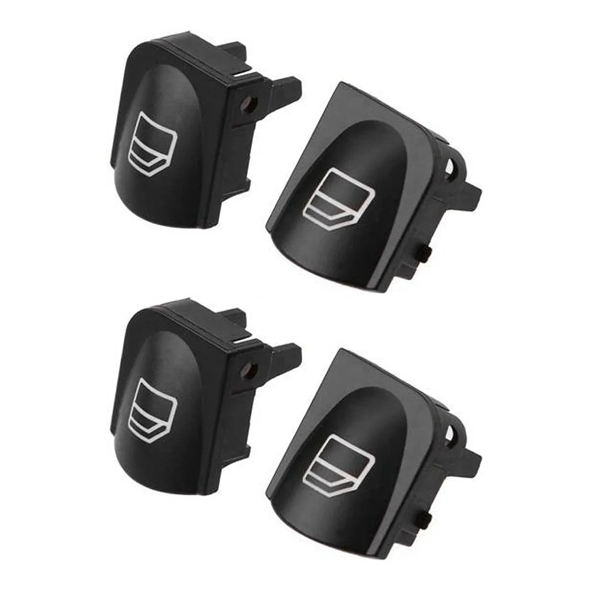 2 пары крышек для кнопки выключателя стекла Mercedes Benz W203 W208 C Clk Cl