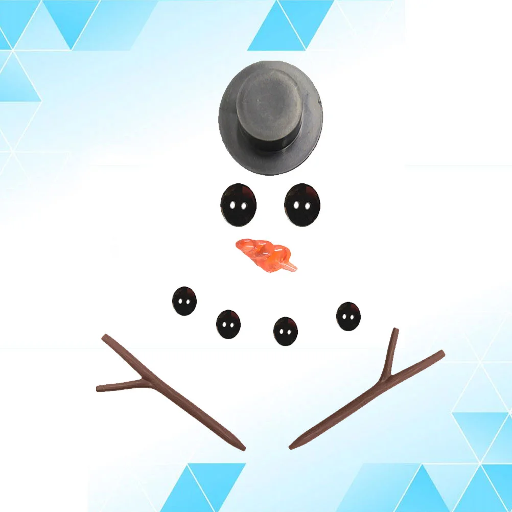 

Snowman Diycrafts Kit Ornament Christmas Hats Decor Making Accessories Winter Kids Ki